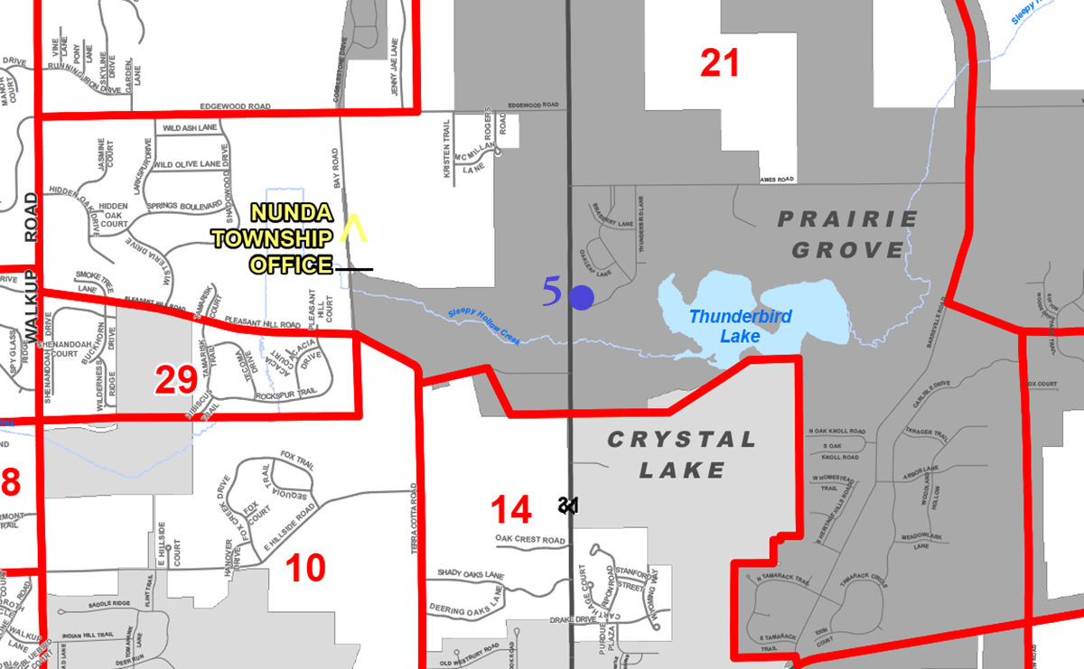 Nunda Township Map ExcerptB